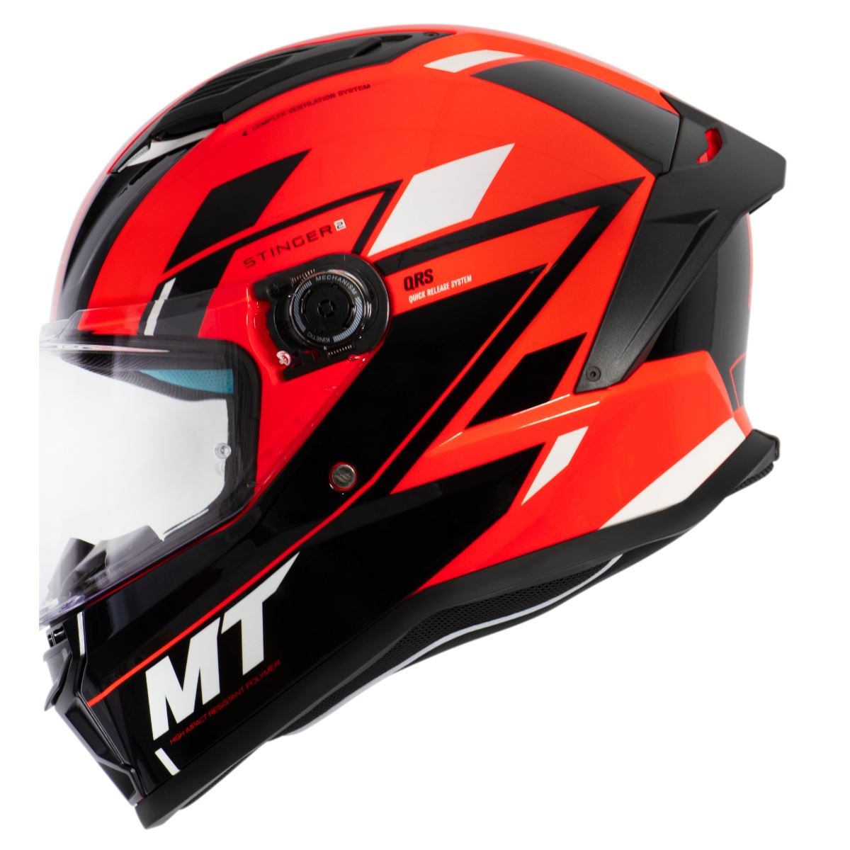 Capacete MT Stinger 2 Zivze C5 – Vermelho