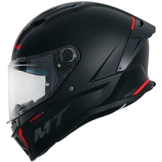 Capacete Mt Helmets Stinger 2 Solid A1 – Black Mate