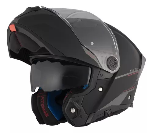 Capacete Mt Helmets Atom 2 Solid A1 – Black Mate