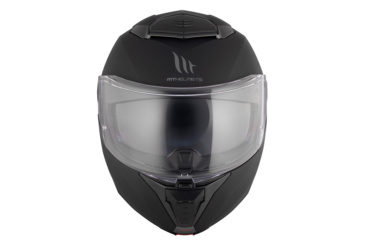 Capacete Mt Helmets Atom 2 Solid A1 - Black Mate - Image 4