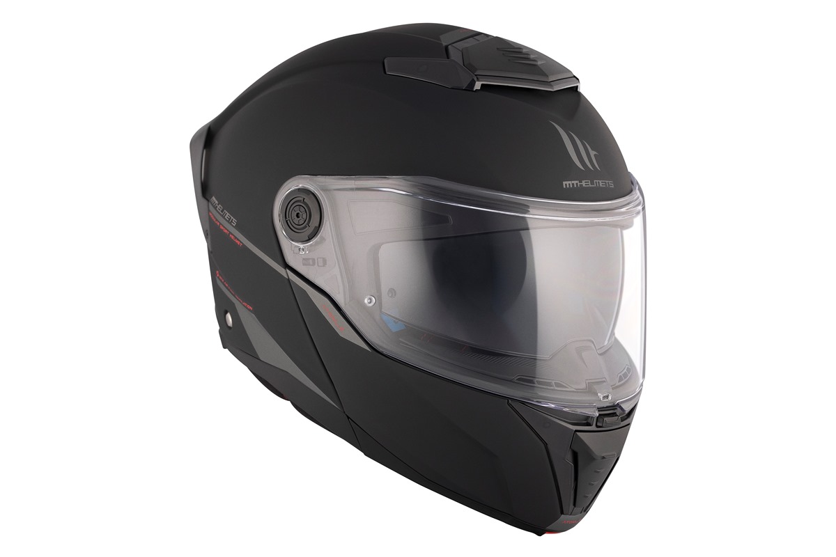 Capacete Mt Helmets Atom 2 Solid A1 - Black Mate - Image 5