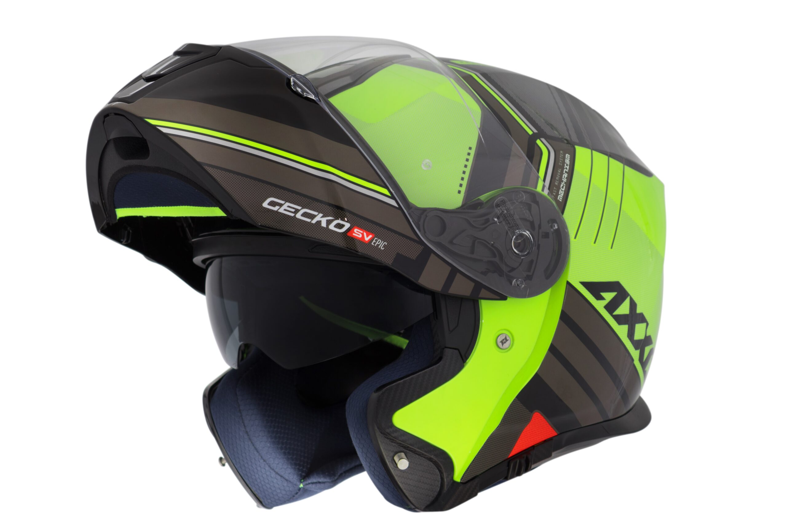 Capacete AXXIS Gecko SV EPIC B3 – YELLOW FLUOR