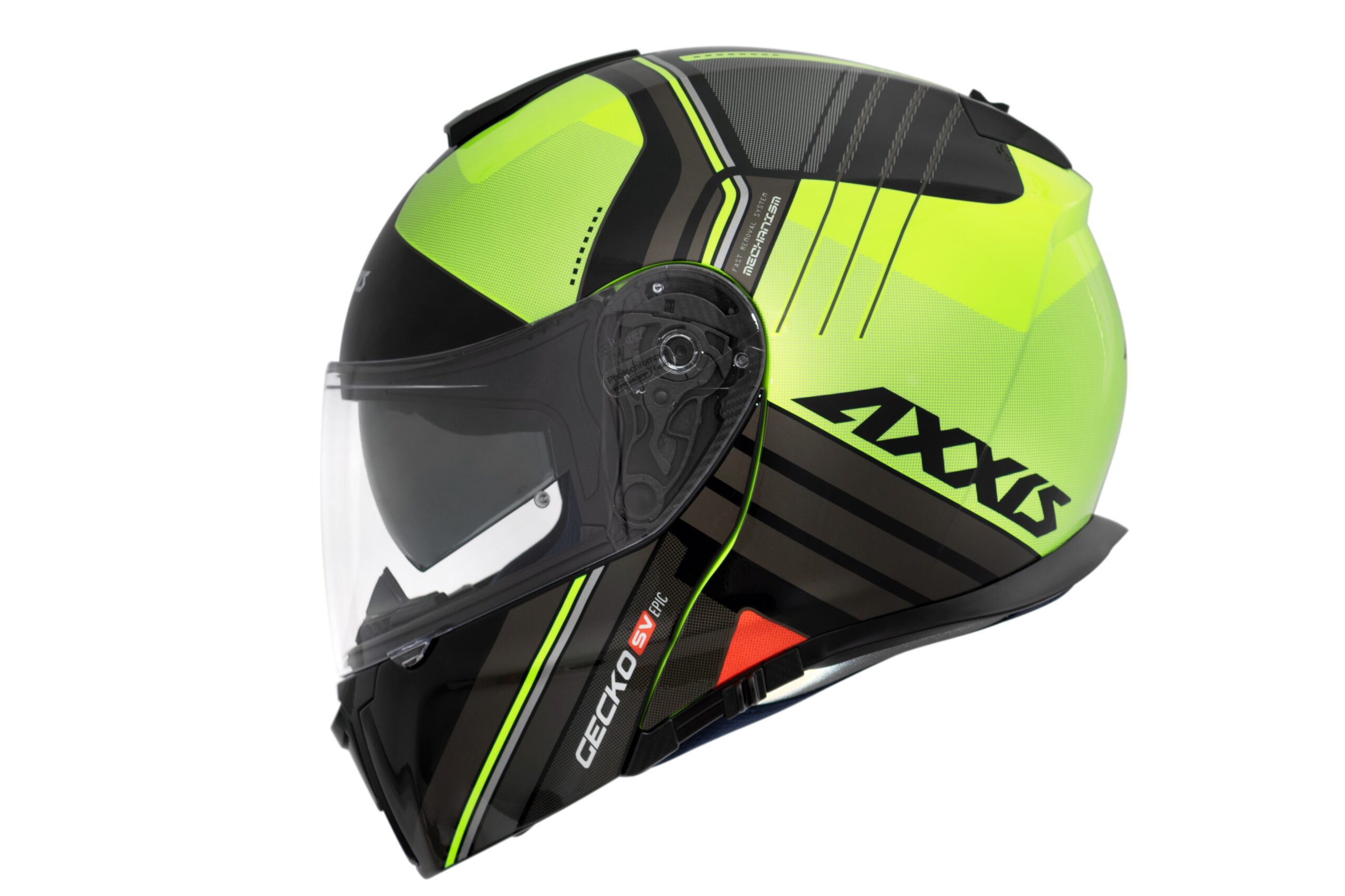 Capacete AXXIS Gecko SV EPIC B3 – YELLOW FLUOR