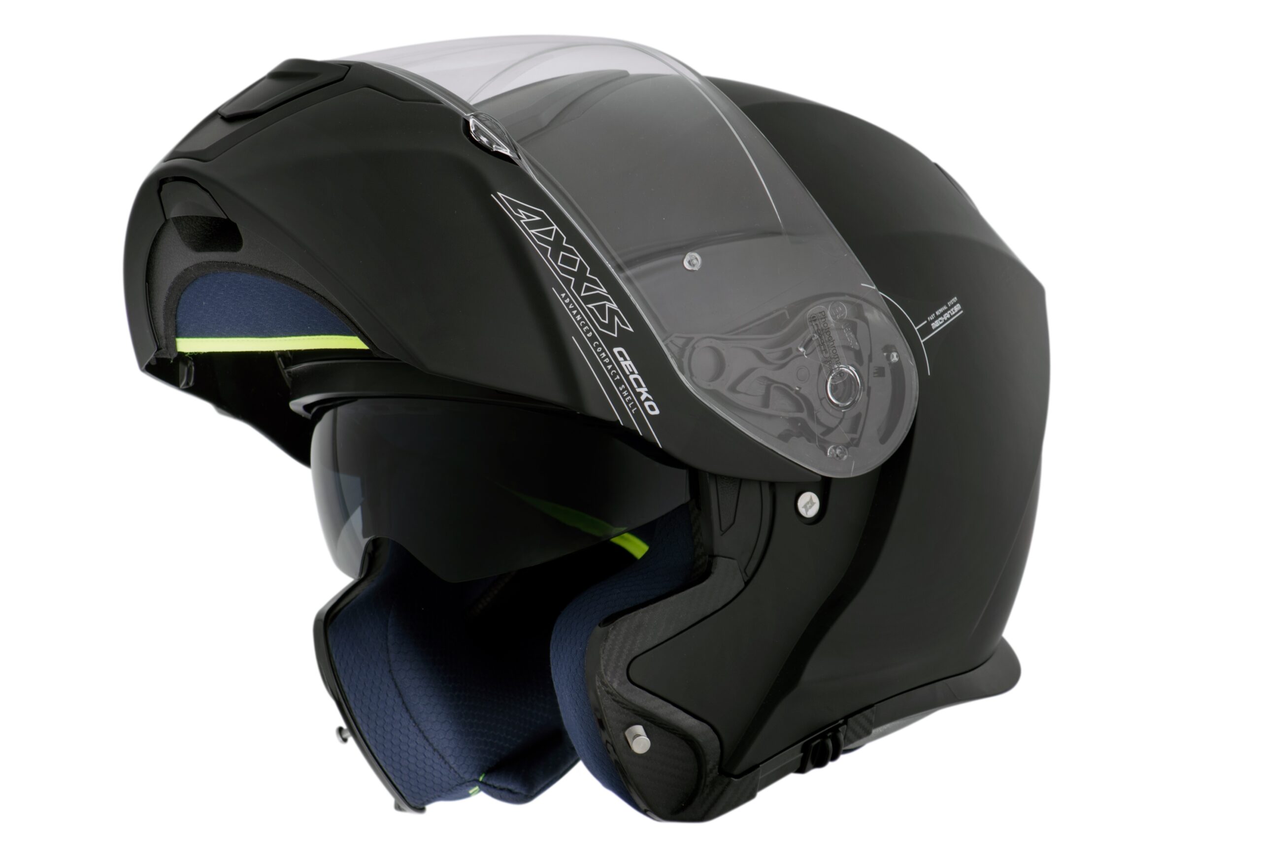 Capacete AXXIS GECKO SV SOLID A1 – BLACK MATE 60