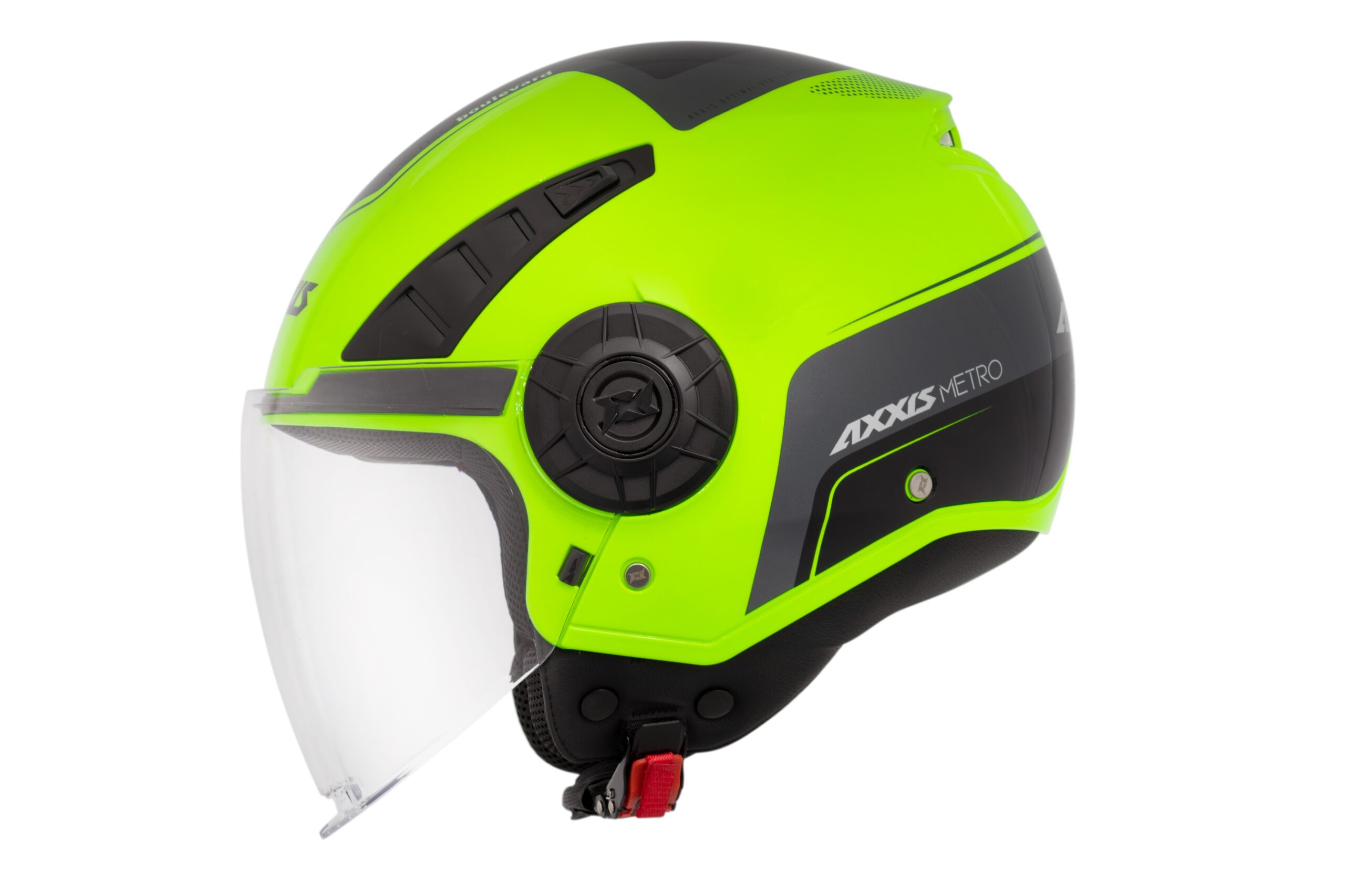 Capacete AXXIS Metro S Boulevard C3 – YELLOW FLUOR