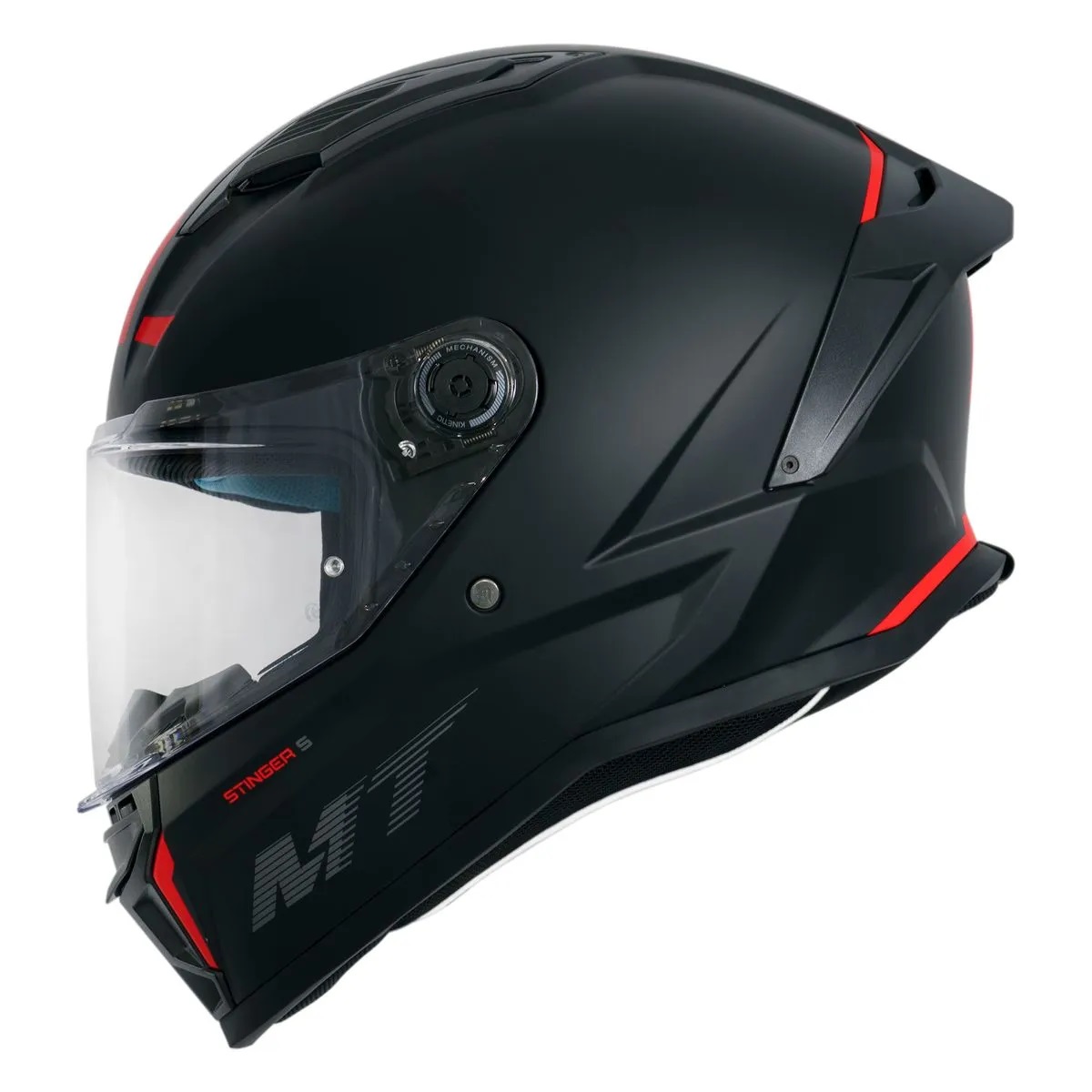 Capacete Mt Helmets Stinger 2 Solid A1 – Black Mate