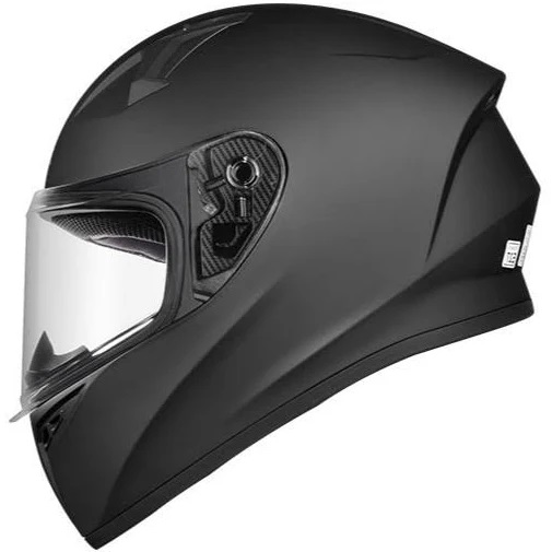 Capacete EBF X Troy FF 526 Solid Preto Fosco