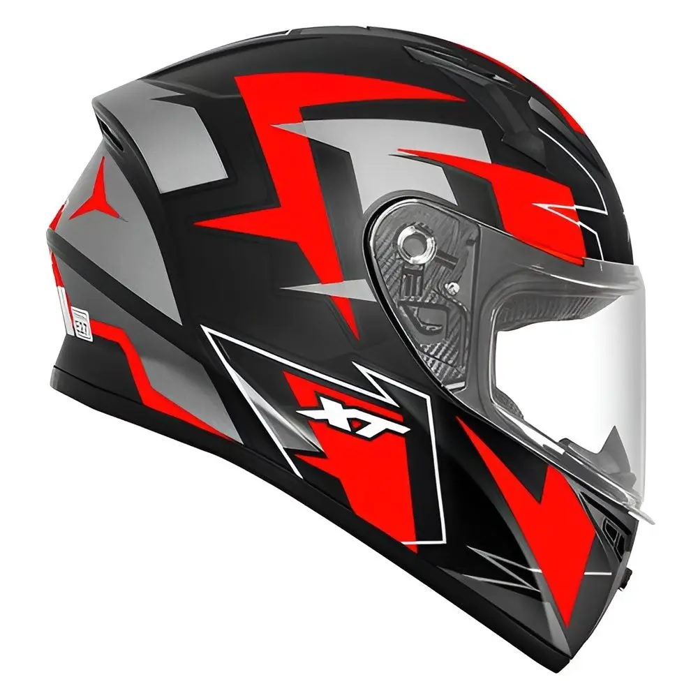 Capacete EBF X Troy FF 526 Crush Vermelho