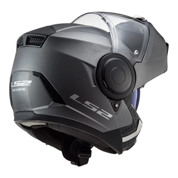 Capacete Ls2 Scope Ff902 Monocolor Matte Titanium - Image 3