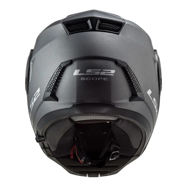 Capacete Ls2 Scope Ff902 Monocolor Matte Titanium - Image 6