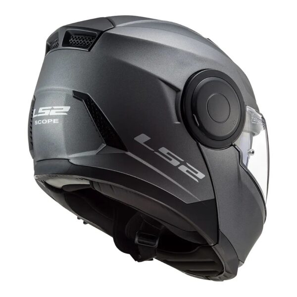 Capacete Ls2 Scope Ff902 Monocolor Matte Titanium - Image 10