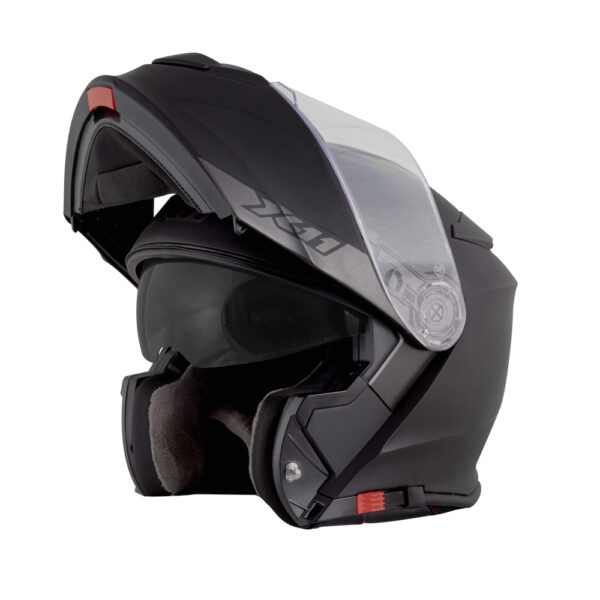 Capacete X11 Turner Solides Preto Fosco