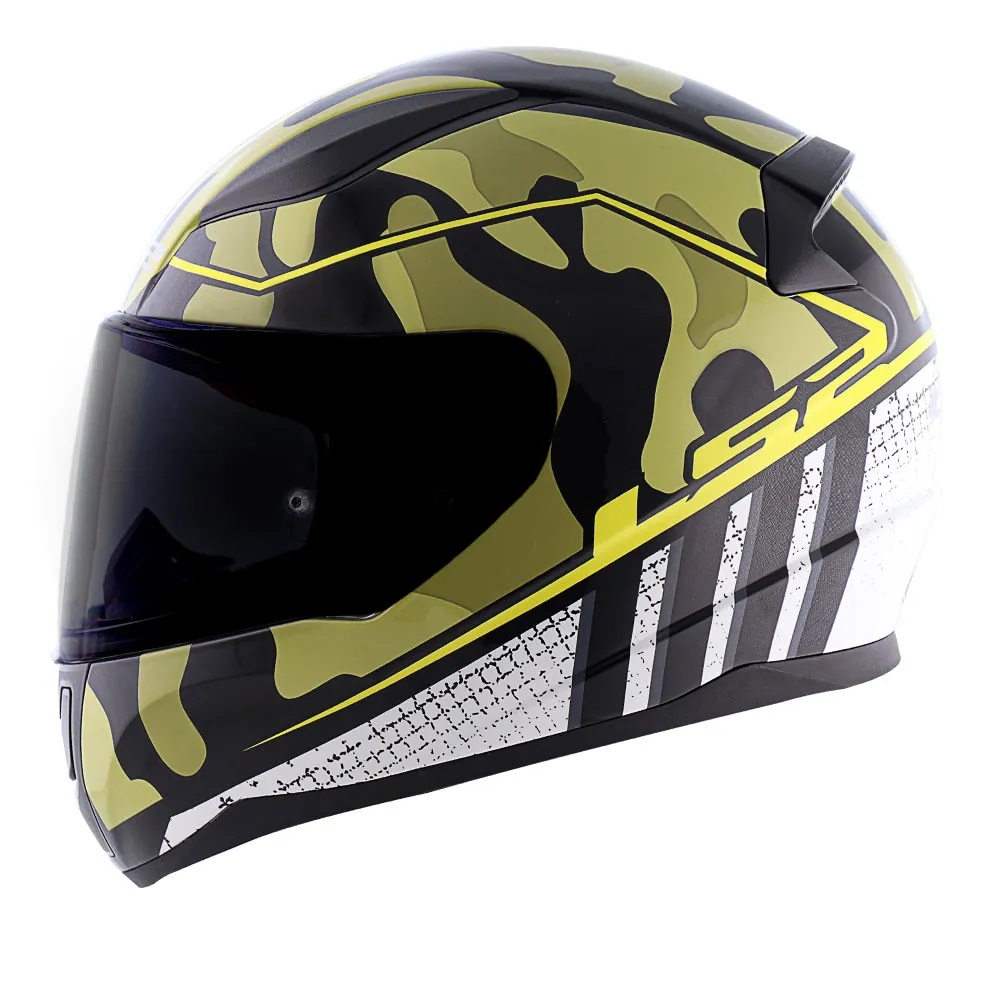 Capacete LS2 FF353 Rapid Bravado Amarelo