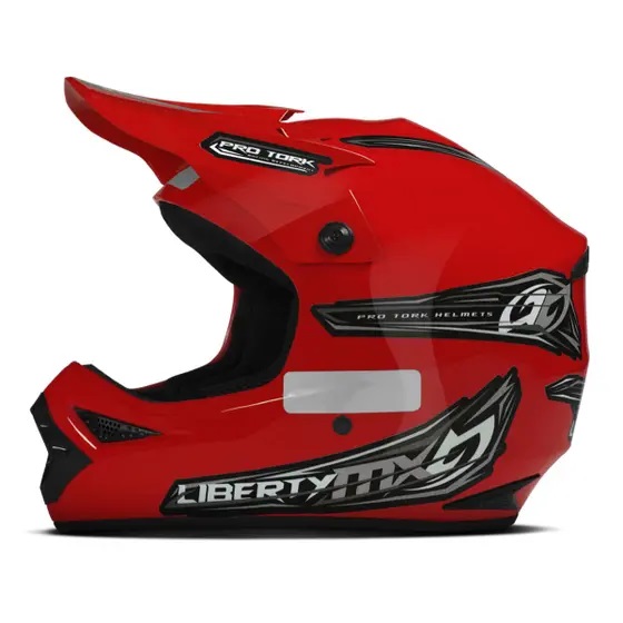 Capacete ProTork MX Pro – Vermelho