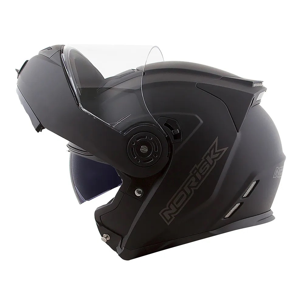 Capacete NORISK Route Ff345 Monocolor Matte Black