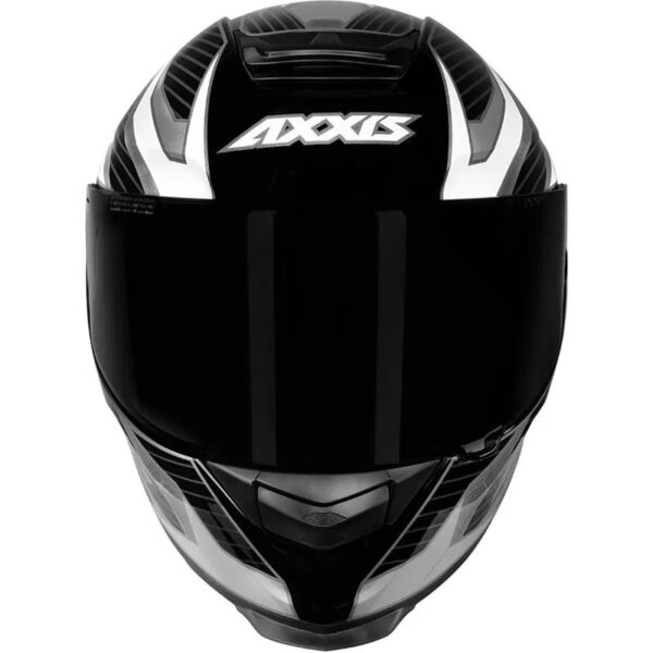 Capacete Axxis Eagle Power - Preto/Cinza/Branco - Image 8