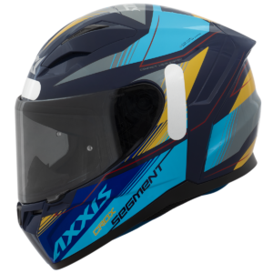 Capacete AXXIS Segment Crox D17 Blue Gloss