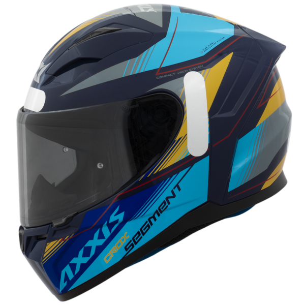 Capacete AXXIS Segment Crox D17 Blue Gloss - Image 3