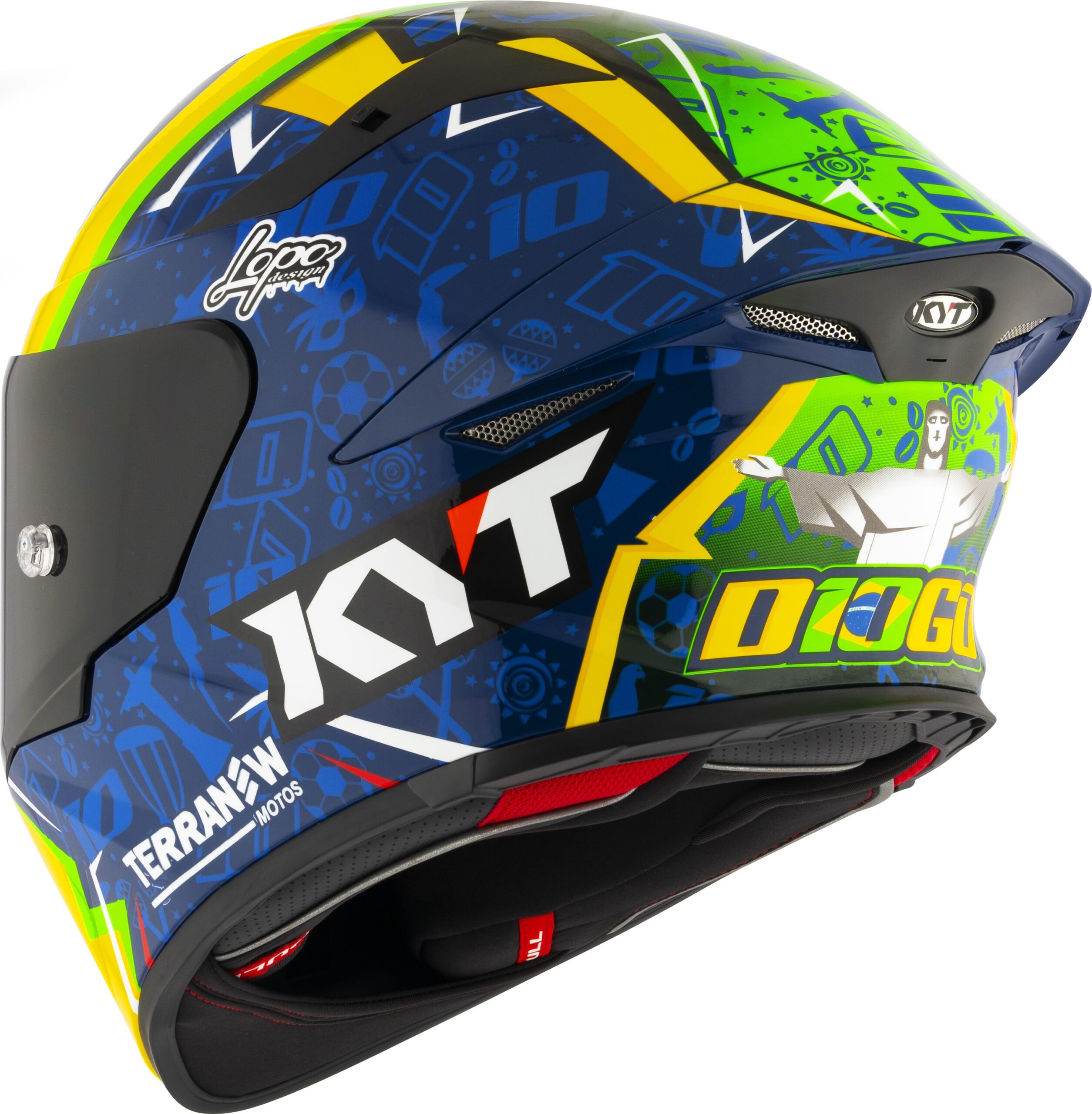Capacete KYT TT- REVO Diogo Moreira 2024 - Image 5