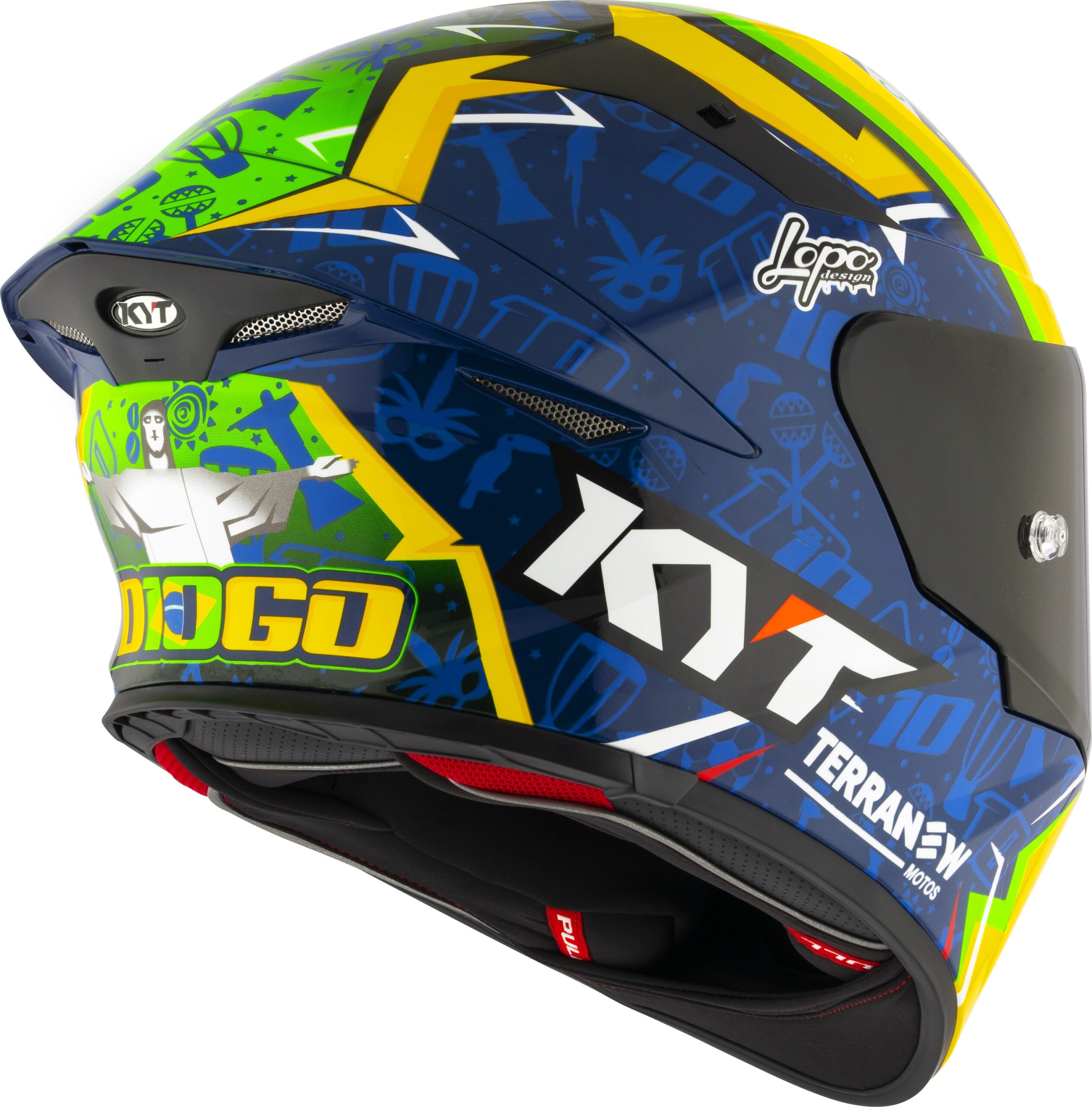 Capacete KYT TT- REVO Diogo Moreira 2024 - Image 6