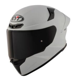 Capacete KYT TT- REVO PLAIN CINZA FOSCO