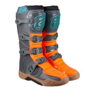 Bota ASW Image Enduro Cinza/Laranja/Acqua