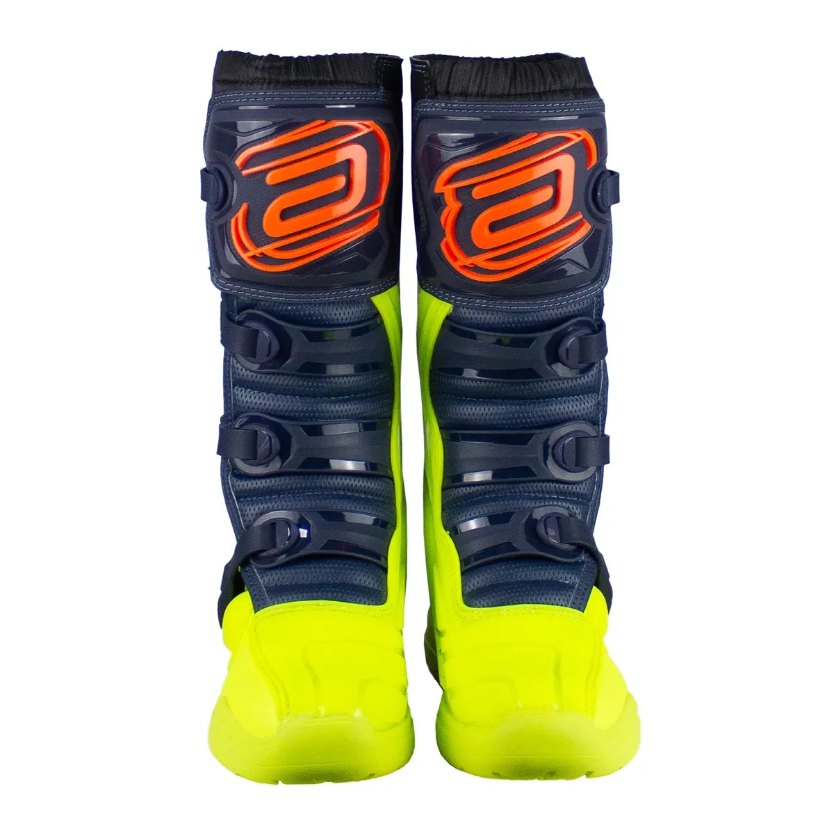 Bota ASW Image Enduro Amarelo Fluor/Marinho/laranja - Image 3