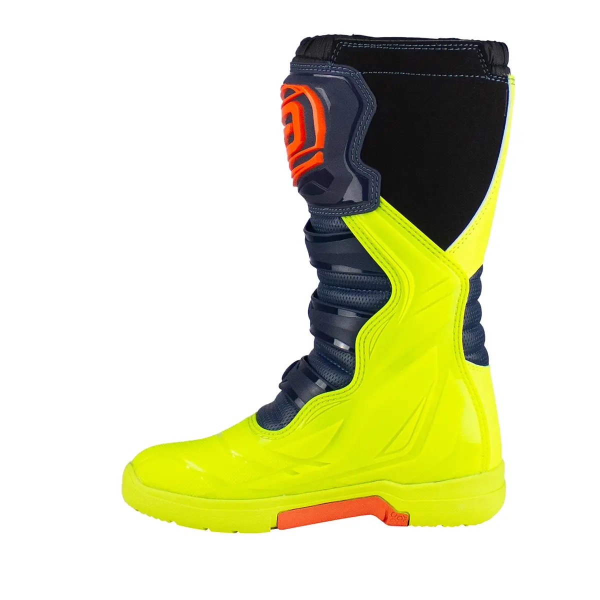 Bota ASW Image Enduro Amarelo Fluor/Marinho/laranja - Image 5