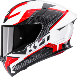 Capacete KYT TT- REVO Speeding White/red