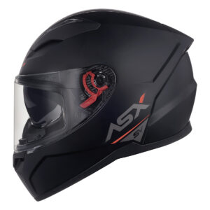 Capacete ASX City SV Solid Preto Fosco
