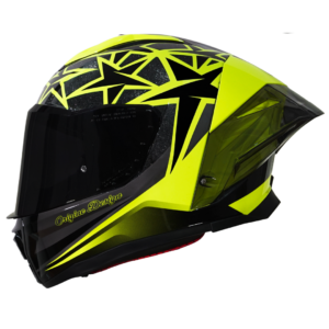 Capacete Origine Pista Star_Fluo Amarelo