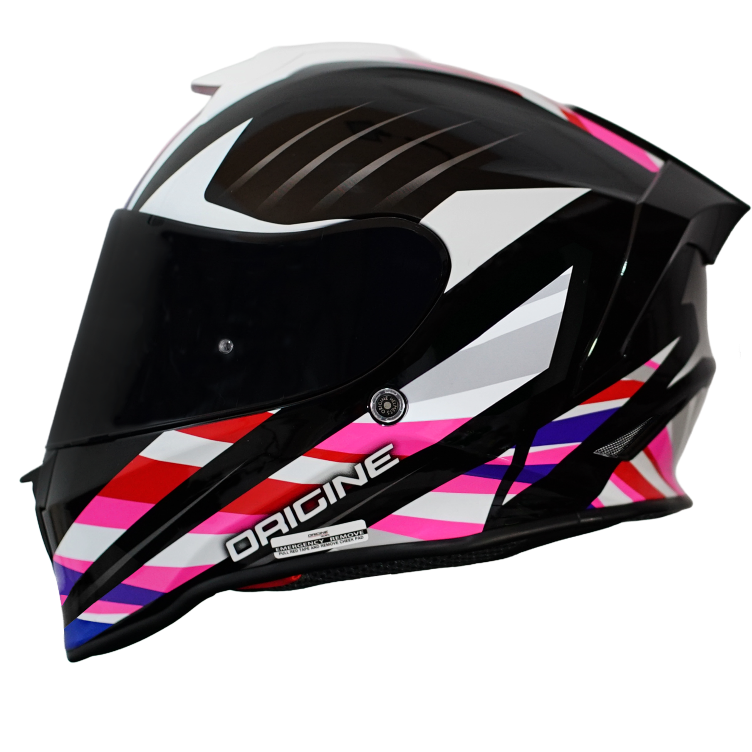 Capacete Origine Dinamo Foolish Black / Pink Gloss