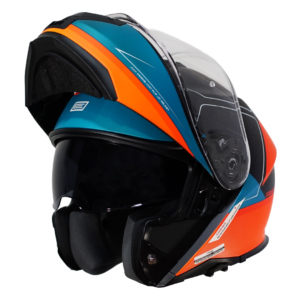 Capacete Origine Logic Privilege Orange Black Matt
