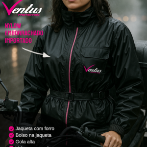 Conjunto de Chuva Ventus Feminina