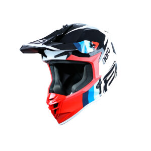 Capacete ASW R3 Sync Branco/Preto/Vermelho