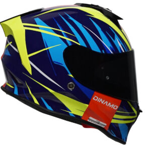 Capacete Origine DINAMO REVO Neon Yellow Red Blue Gloss