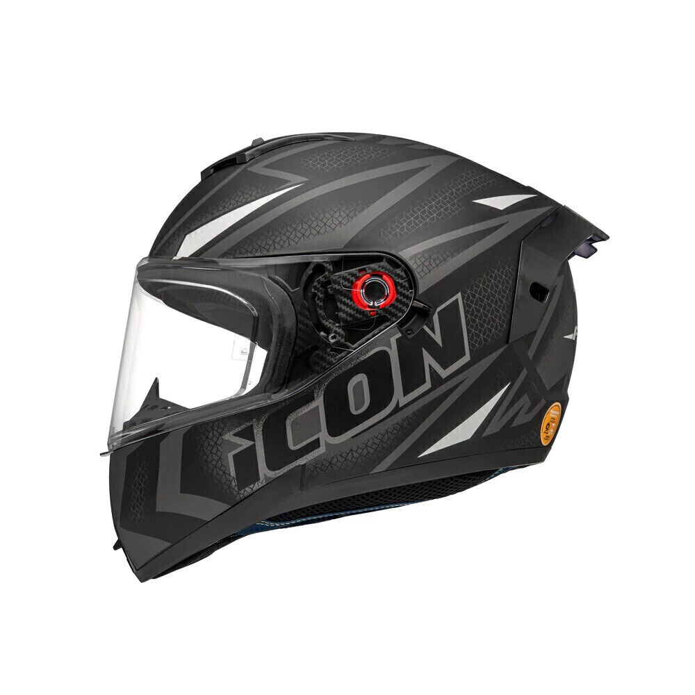Capacete Peels Icon Pro Preto Fosco / Branco