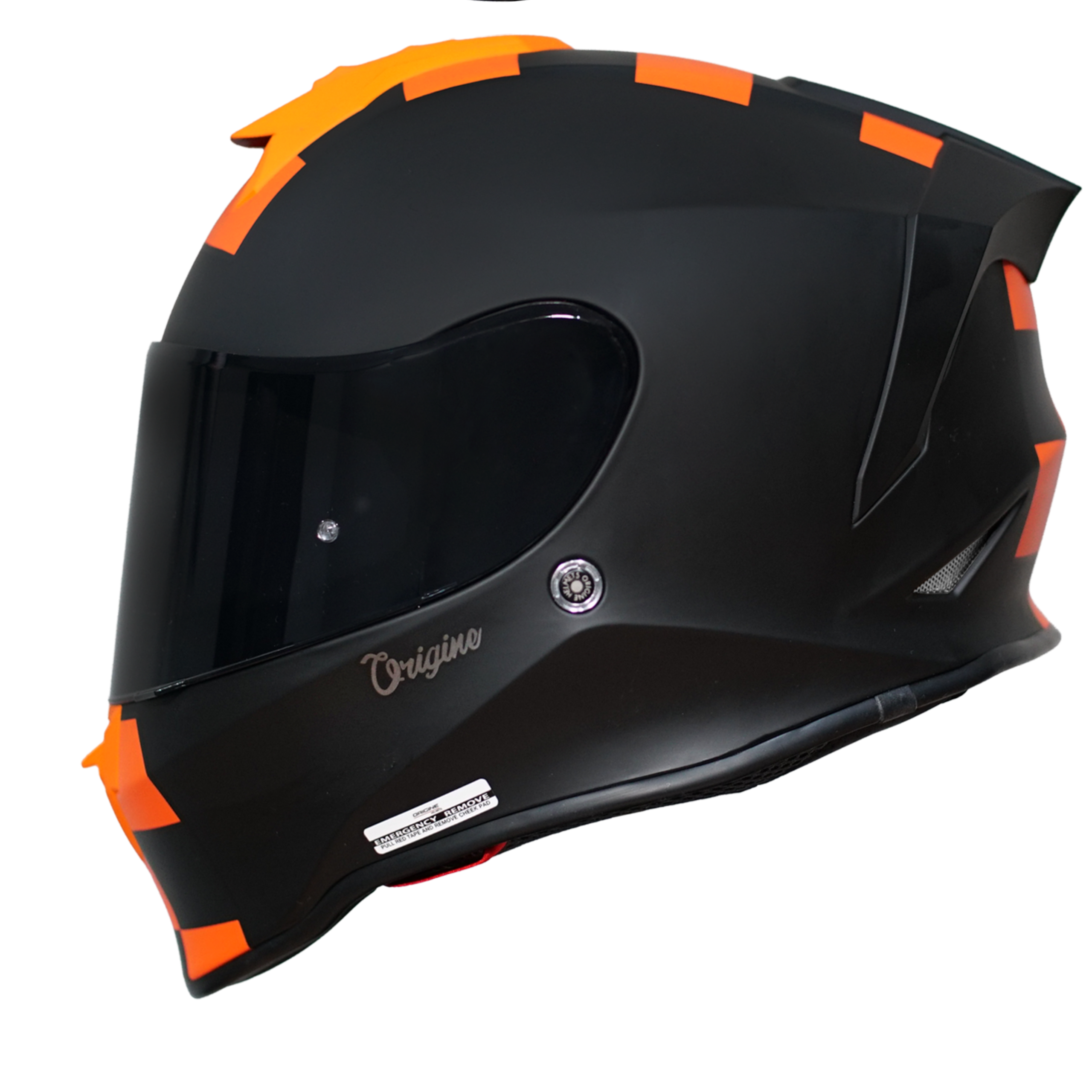 Capacete Origine Dinamo Contest Orange/Black Matt
